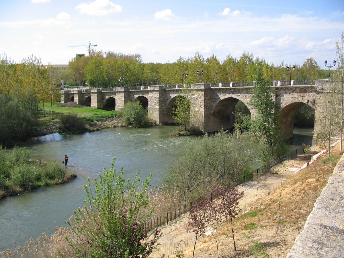 Hostal Santiago Carrion De Los Condes Bagian luar foto